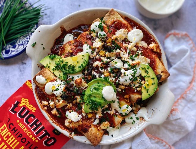 Vegetarian Enchiladas, Mexican recipes