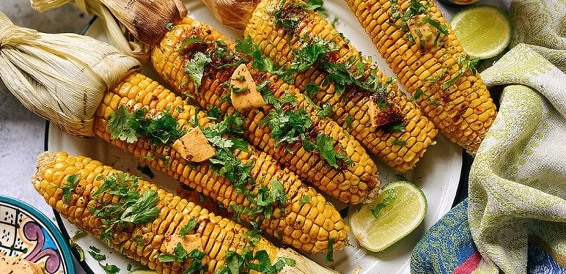 BBQ Corn - Mexican Street Food Recipes - BBQ Sides