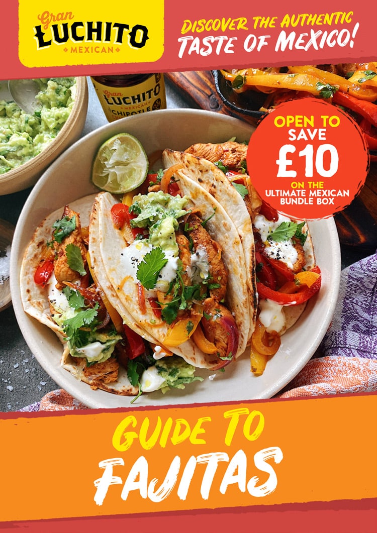 Sign Up For Our Free Guide to Fajitas