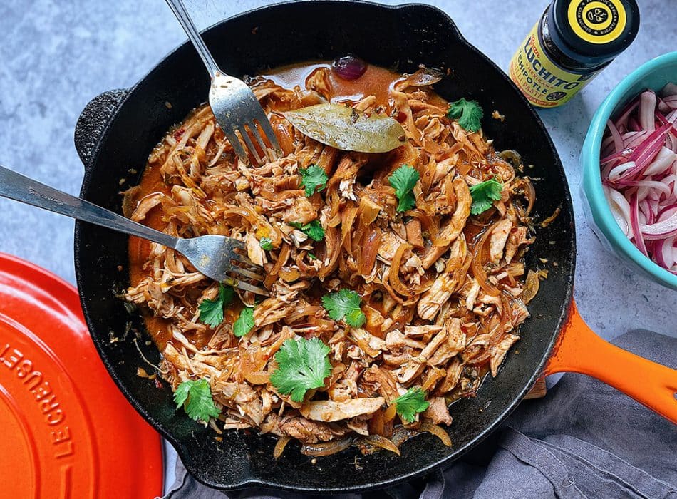 Mexican Pulled Chicken Slow Cooker Chicken Gran Luchito