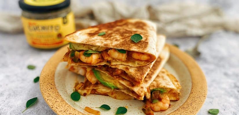 Prawn Quesadilla