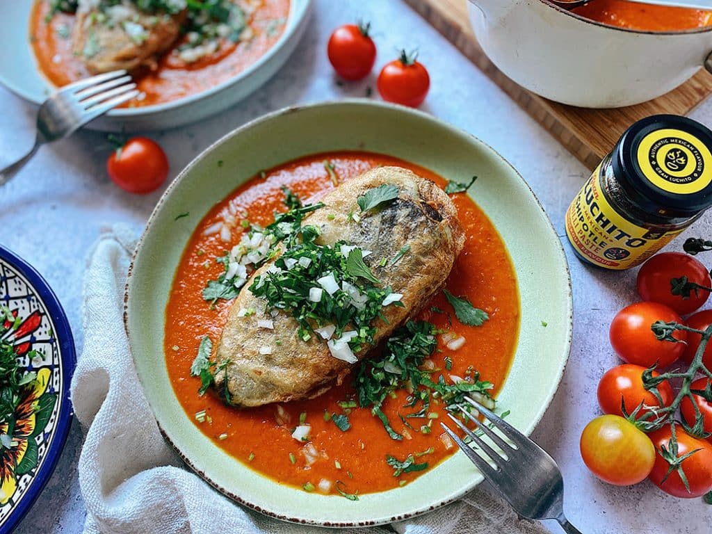 Stuffed Poblano Peppers