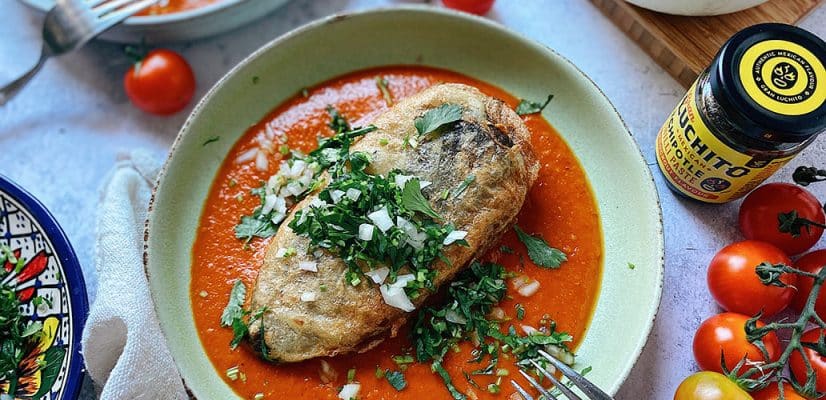 Chiles poblanos rellenos | Chiles Rellenos | Gran Luchito