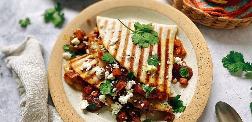 Sweet Potato Quesadilla