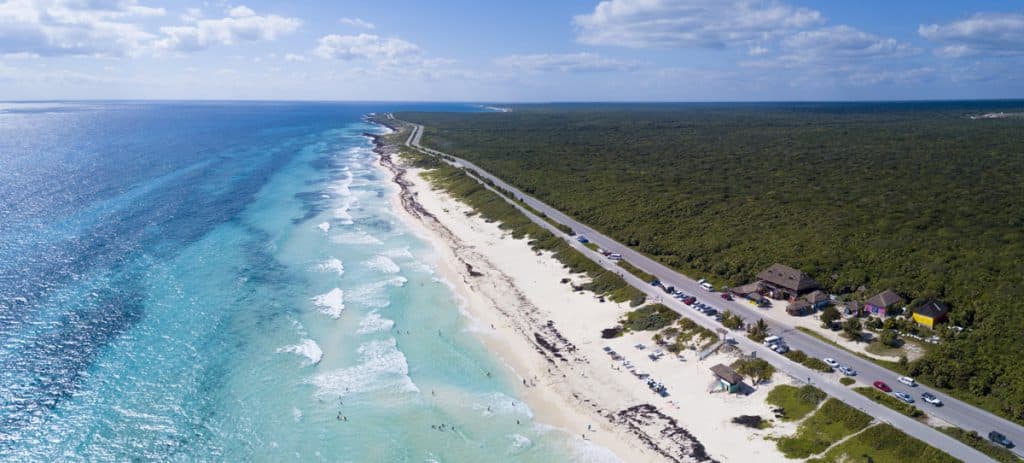 Caribbean Coast Mexico in Conzumel