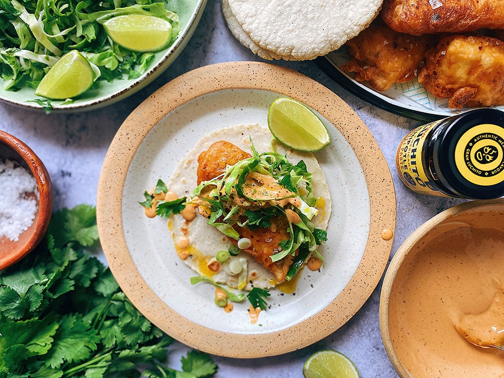 Mexican Summer Recipes - Baja Fish Tacos