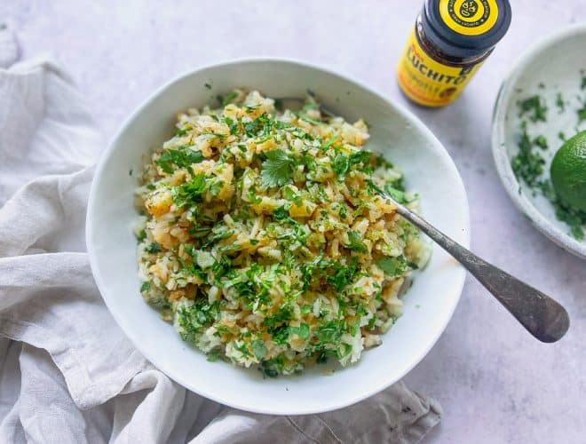 Lime and Coriander Rice hero 1