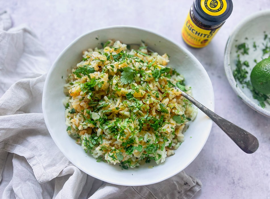 Lime and Coriander Rice hero 1