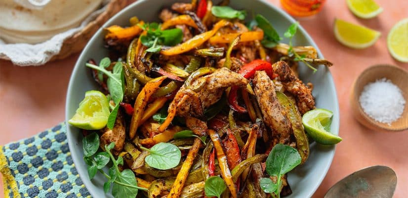 Chicken fajita in outlet air fryer