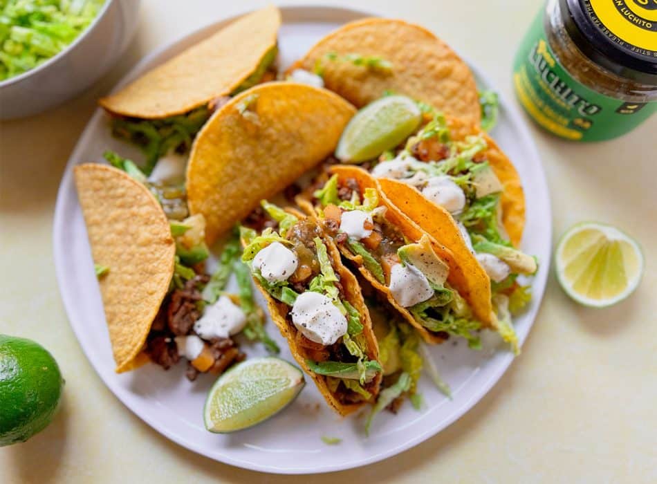Crunchy Beef Tacos instruction image