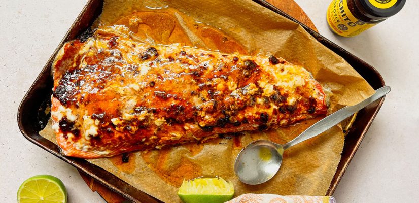 Salmon Tacos prep step - Family Favourites