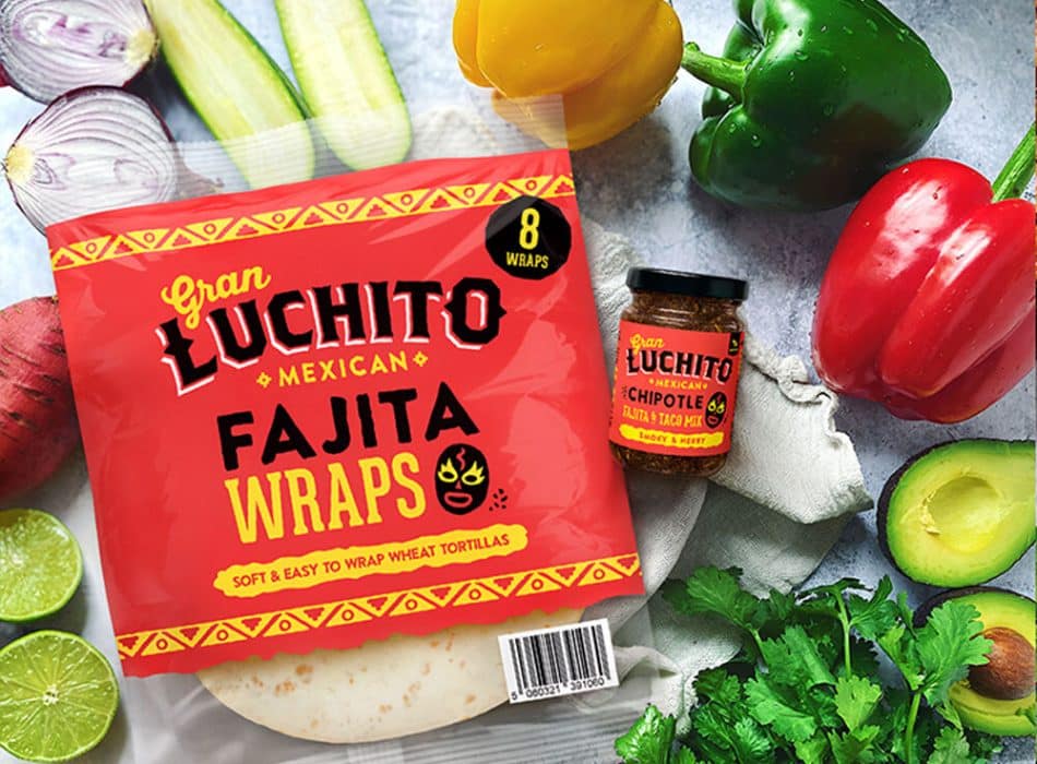 Vegetarian Fajitas prep step with ingredients