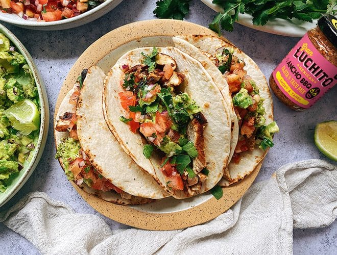 Chicken Tacos - Luchito - Gran Luchito Home