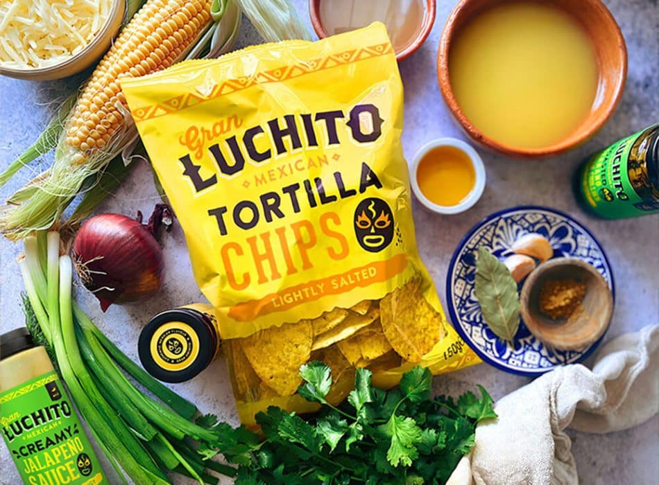 Pulled Pork Nachos prep step - what to serve with burritos