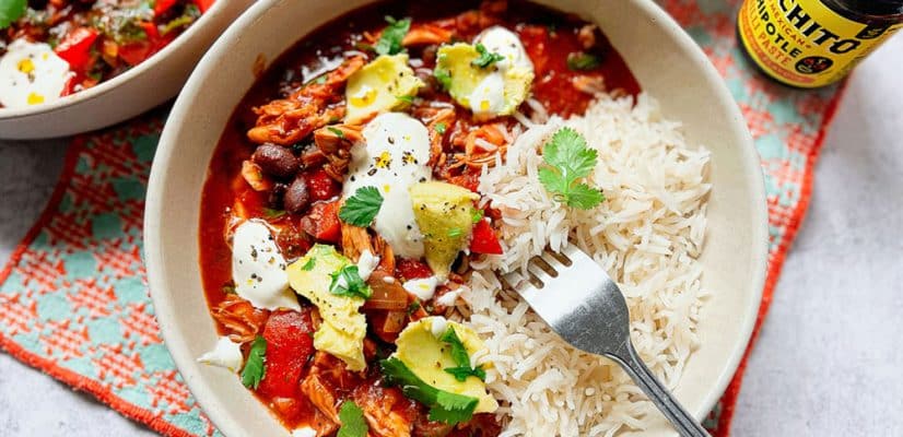 Chicken Chilli finished dish