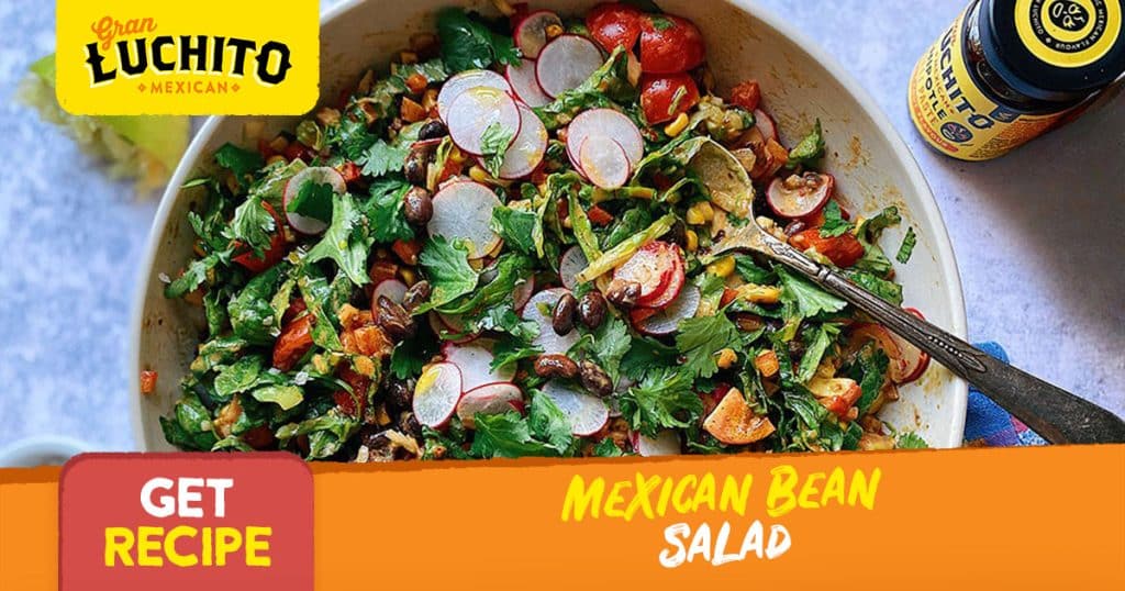 Mexican Bean Salad social media recipe