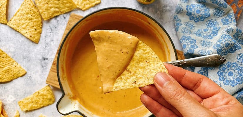 Nacho Cheese Sauce finished dish