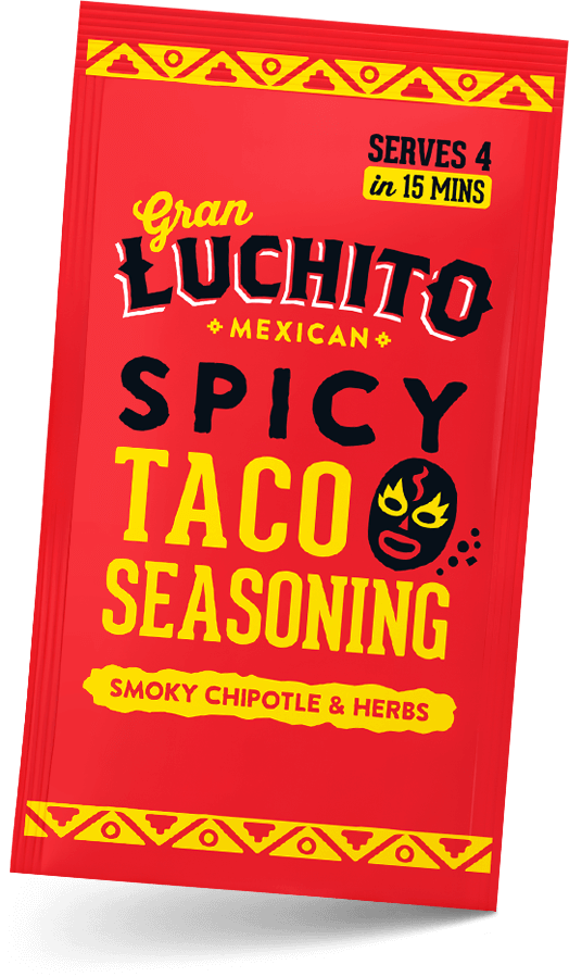 Spicy Taco Seasoning pack shot