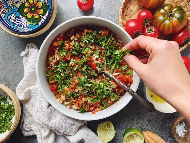 Pico de gallo prep 2