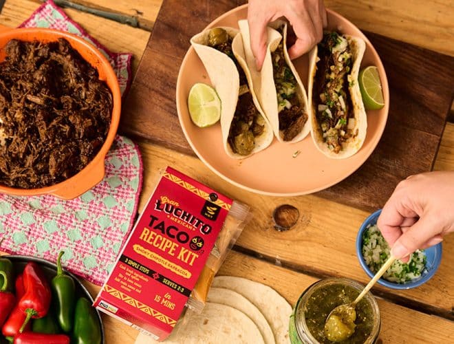 Shredded Beef Barbacoa Tacos