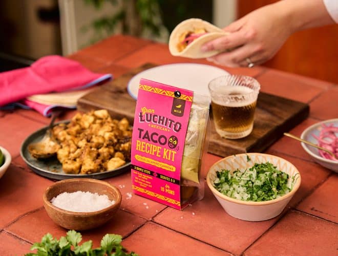 Easy Halloumi Carnitas Tacos