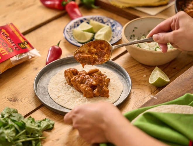 Easy Chicken Barbacoa Tacos