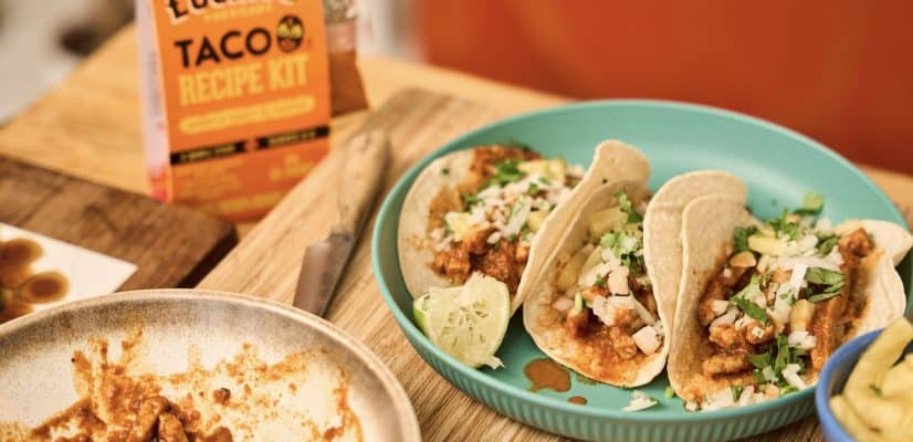 Al Pastor finished tacos